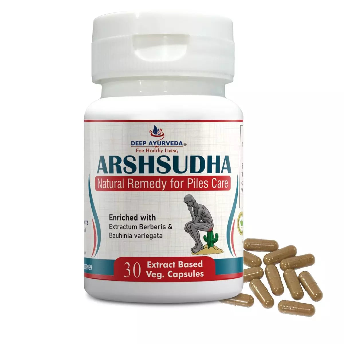 Arshsudha| 30 Vegan Capsule - Deep Ayurveda