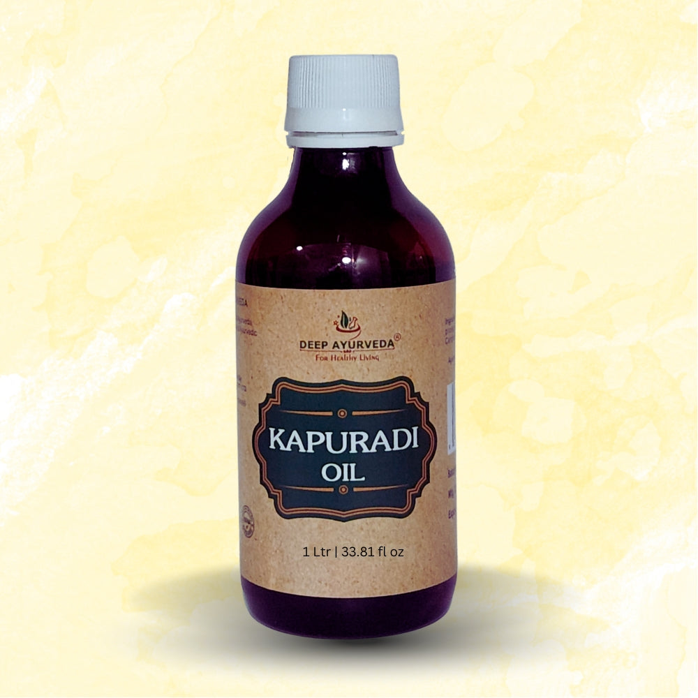 Kapooradi Oil For Body Massage & Panchkarma Therapy