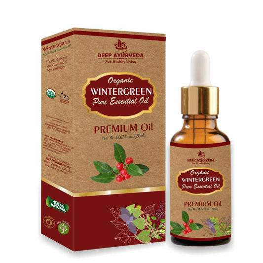 Wintergreen Pure Essential Oil | 20ml - Deep Ayurveda India